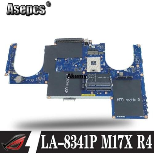 LA-8341P Laptop motherboard For DELL Alienware M17X R4 original mainboard 100%Test