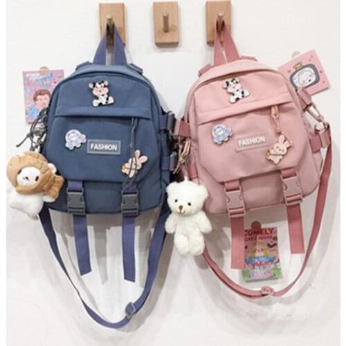 Mini multi-purpose small backpack Japans new compact school bags Coin Purse 2021 new pain pack shopping travel bag рюкзак