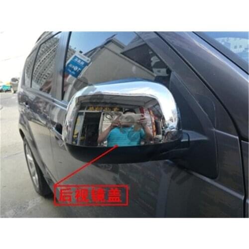 For Mitsubishi Outlander 2007-2012 ABS Chrome Rearview mirror cover Trim/Rearview mirror Decoration Car styling
