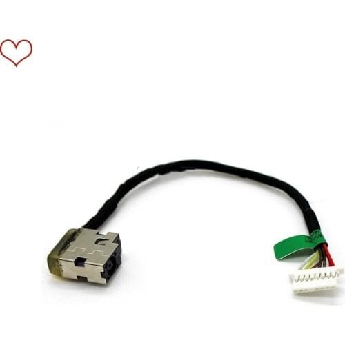 Laptop DC Jack Power Cable For HP 799736-F57 813945-001 TPN-C125 Charging Plug Harness