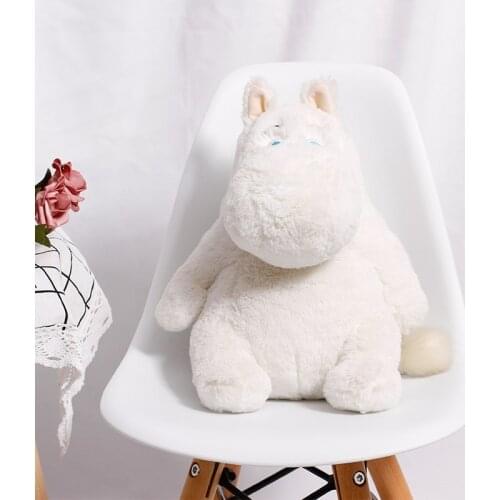 New Emulation Hippopotamus PP Cotton Filling Plush Toys Child Cute Animals Pillow Doll Mascot Decoration Ornaments Kids Gifts