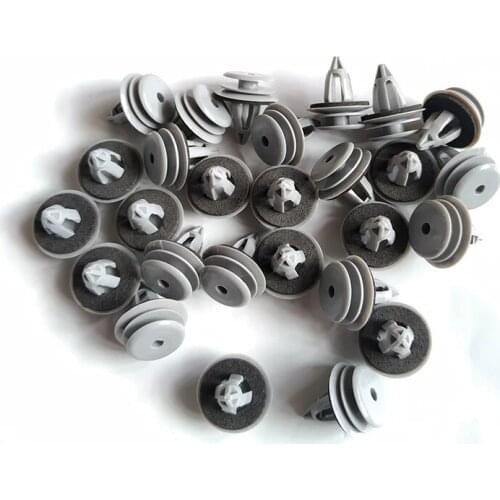 50PCS Panel Card Plastic Trim Clip Trim Fastener Front Rear Door For BMW E36 E46 E60 E63 E64 E84 E83 51418224781