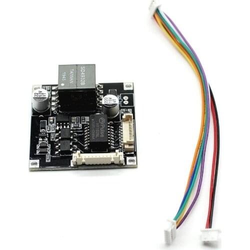 POE Module board Smart POE IEEE802.3af/at 8Pin Power Over Ethernet output 12V input 48V for Security CCTV Network IP Camera