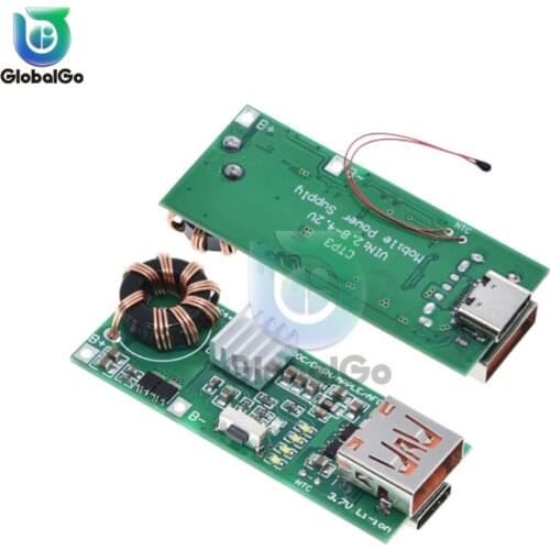 QC4.0 QC3.0 USB Type-C Mobile Phone Quick Charge Adapter 3.7V to 5V 9V 4.5A Step Down Buck Boost Module