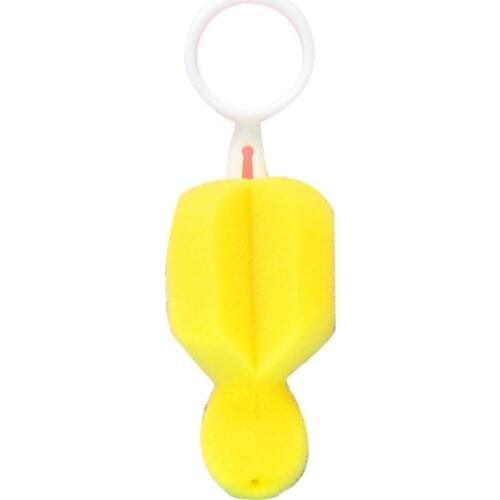 Bottle Brush Sponge Plastic Glass Milk Water Cup Cleaning Feeding Bottle Dummy Nipple Pacifier Brushes