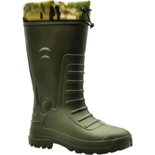 Winter Camouflage Snow Men Boots Rain Shoes Waterproof With Plush Warm Male Casual Mid-Calf Work Fishing Boot Made in Turkey