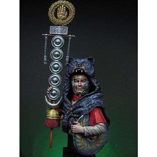 1/12 Signifer, with stick man ancient bust toy Resin Model Miniature Kit unassembly Unpainted