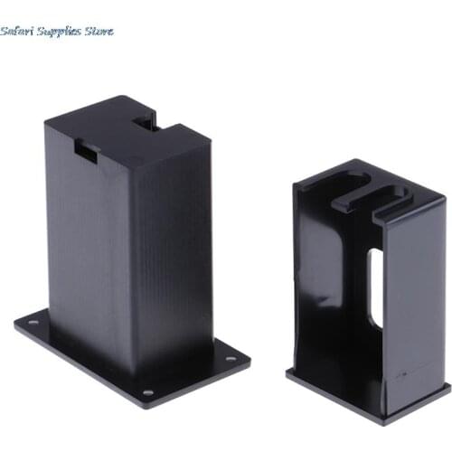 1pc Battery Black Holder Case Box Compartment Cover Guitar Bass Pickup