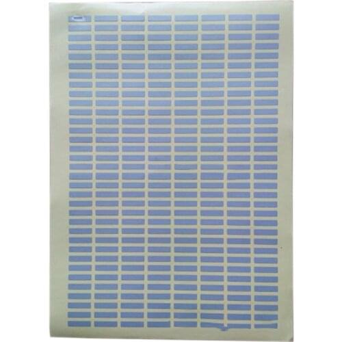 156/256PCS Silver Color Password Scratch Off Stickers Card Film Self-Adhesive Digital Tags