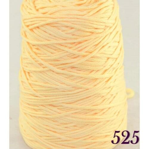 1X400g soft sell high quality 100% cotton hand-woven yarn Lemon cone 422-525