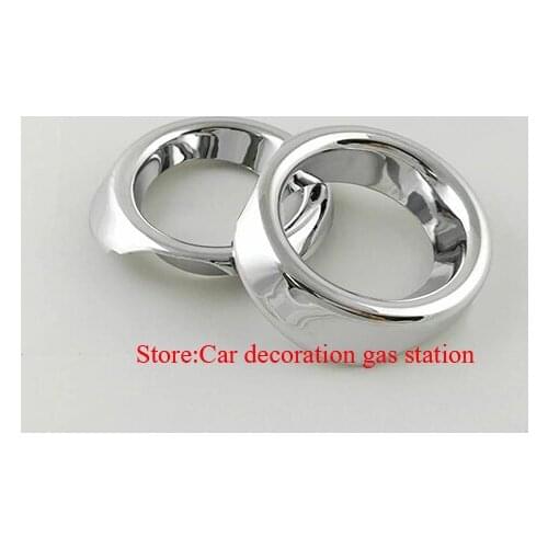 2017 Front fog light cover For Toyota Rav4 Rav 4 2016-2017 ABS chrome styling car accessories For Toyota Rav4 2016-2017