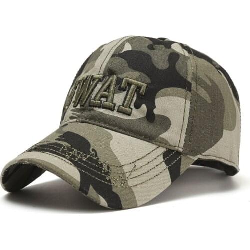 2021 Cotton camouflage letter embroidery Casquette Baseball Cap Adjustable Snapback Hats for men and women 71