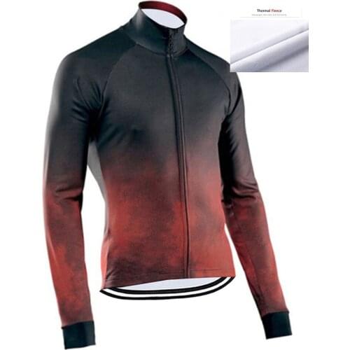 2021 Mens Winter Cycling Jerseys Long Sleeve Bike Shirts MTB Bicycle Jeresy Cycling Clothing Wear Ropa Maillot Ciclismo