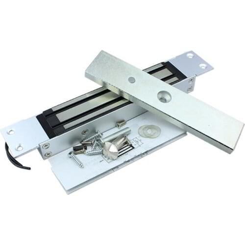 280kgs 600lbs Concealed Shear Magnetic Lock for door access control system embedded Invisible for Wooden Glass Metal Fire Proof