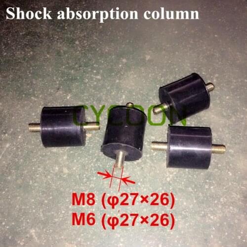 M6,M8 Shock absorption column cushion foot for oilless air compressor pump, spare parts