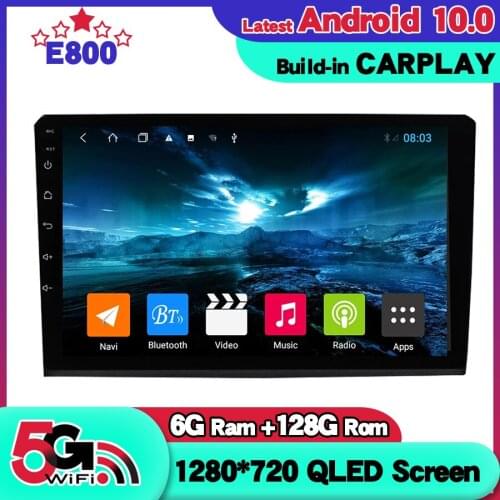 6GB Ram 128GB Rom Car Radio For Fiat Bravo 2008 GPS NAVIGATION Android 10.0 Multimedia Player Autoradio Stereo