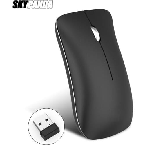 Wireless Bluetooth 3.0 Mouse + 2.4Ghz 1600 DPI Wireless Mouse Mute Click USB Rechargeable Power Saver Mice for Desktop Laptop