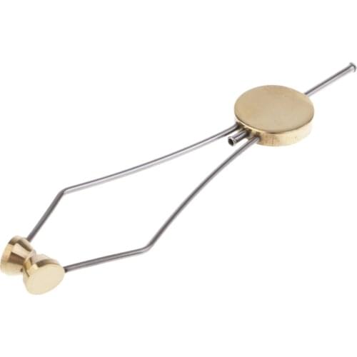 Super Smooth Fly Tying Bobbin Holder Bobbin Threader Brass Feet Fly Tying Tool Adjustable for All Spool for Flies Making DIY