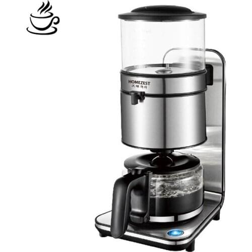 Cafetera Espresso Machine Household Commercial Stainless Steel Body Automatic Drip Automatic Coffee Machine CDC-501B