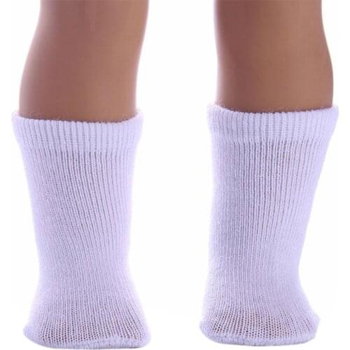 Doll Baby Cute Socks For 18 Inch Doll Accessories New Born Reborn Babies