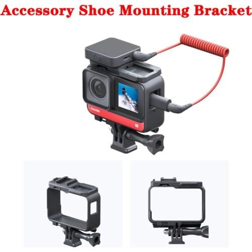 Insta360 ONE R Mounting Bracket With Cold Shoe Accessories