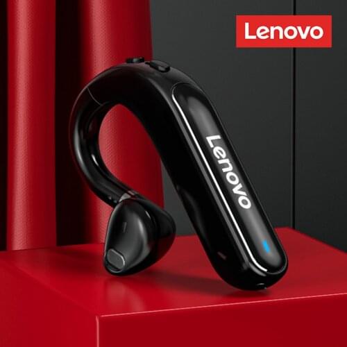 Original Lenovo TW16 Earpiece BT5.0 Wireless Business Headset HiFi Sound Single Earhook Noise Reduction Hands-free with Mic
