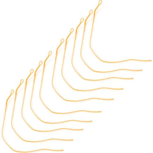 Braided Leader Loop Connectors Fly Fishing Combo Nylon Durable for Installing Back Plates for Installing Shooting Cones for