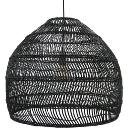 Rattan Lamp Pendant Light Vintage Hanging Lamp LED Living Room Dining Room Home Decor Cafe Restaurant Hanglamp