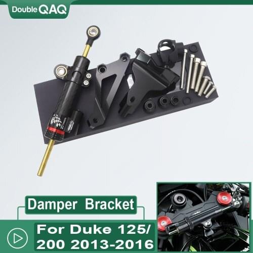 Fast Shipping For Duke 125 200 390 2013-2016 Steering Damper Stabilizer Mounting Bracket Kit Duke200 Duke390 Safety Control