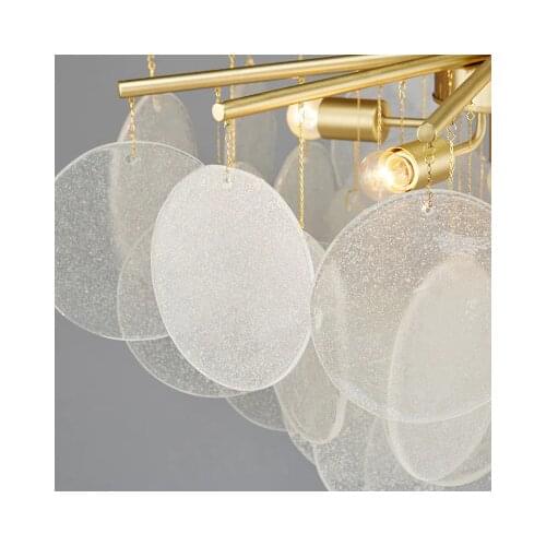 Glass ball 3 black iron pipe industry brand chandelier lighting lighting brass lampes suspendues ventilador de techo avizeler