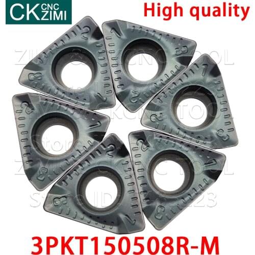 3PKT150508R-M 3PKT 150508R M Carbide Milling insert CNC lathe tools Milling metal lathe tool for steel stainless steel cast iron