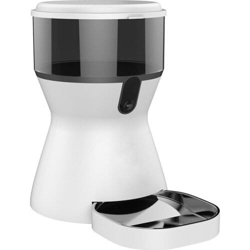 Smart Pet Feeder With Camera 7L Feed Automatic Dog Cat Feeder Pet Feeder For Voice Recorder And Programmable Fee