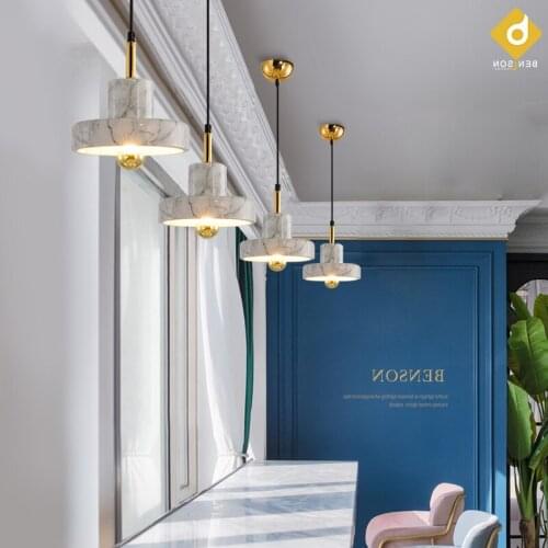 Vintage stone copper christmas balls country lamp shades lampes suspendues lamparas de techo nordic decoration home