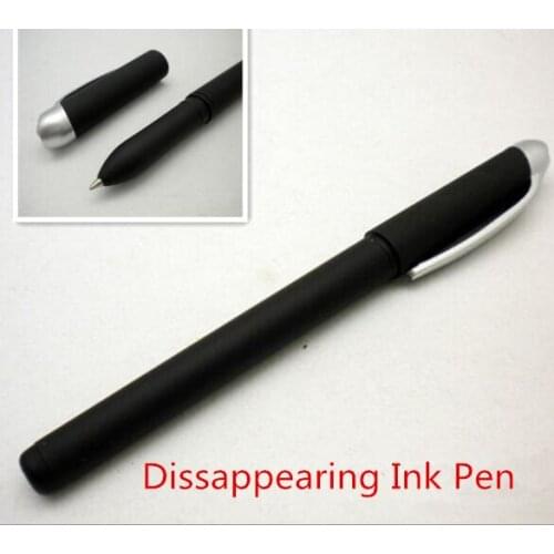 Magic Ink Pen Joke Ball Pen Disappearing Ink Pen Invisible Ink Slowly Disappear Ink within 1-2 hours
