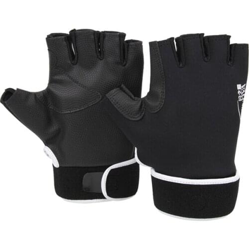 High Quality Trulinoya Half Finger Fishing Gloves Anti-slip Fingerless Fishing Gloves Outdoor Fishing Hunting Cycling Gloves