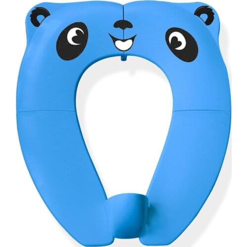 2020 New Style Foldable Toilet Mat Children Auxiliary Pedestal Pan Tourism Toilet Mat with Anti-spill Toilet Seat