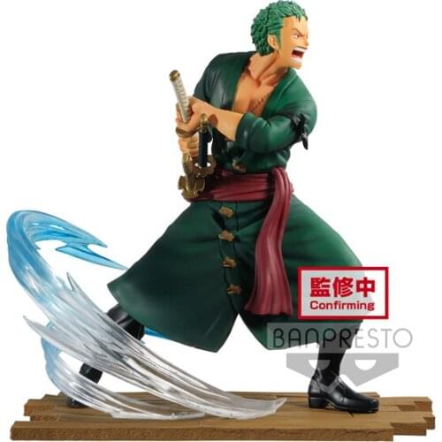 BANDAI Banpresto ONE PIECE Roronoa Zoro Log Row Selection Fight Vol. 1 Figure BP16732