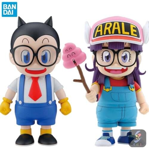 Bandai Assembly Model Dr. IQ Dr. Slump Robot Doll Decoration Milk Candy No. 4 Xiaoyun Xiaoji Assembly Model Toys