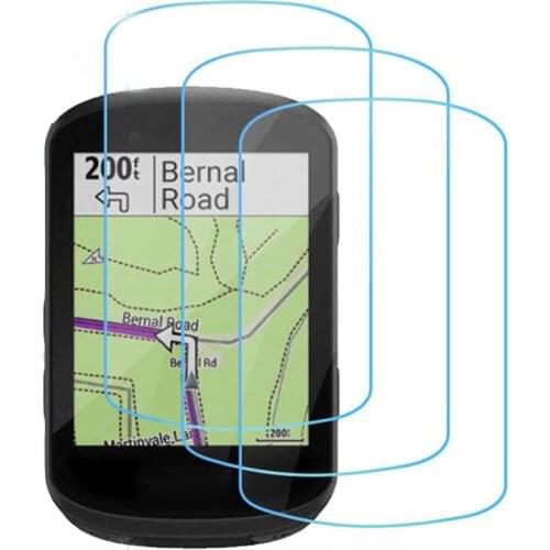 ForGarmin Edge 830 530 GPS 3PCS Clear 9H Anti-knock Tempered Glass Screen Protector 830 530 Transparent Scratch Proof Film
