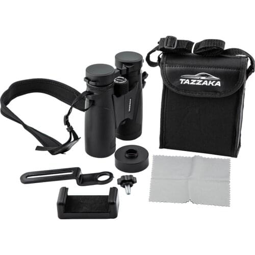 Compact Binoculars for Adults, 10x42 Professional Binoculars w/ HD Roof Prism