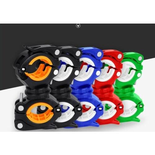 Bicycle lamp bracket flashlight fixed bracket mountain bike headlamp rack electric bicycle headlamp bracket