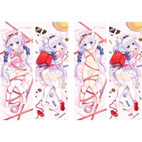 Japanese Anime Sexy Kobayashi-san Chi no Maid Dragon Hugging Body Pillow Cover Case Pet Decorative Pillows Pillowcase 2way