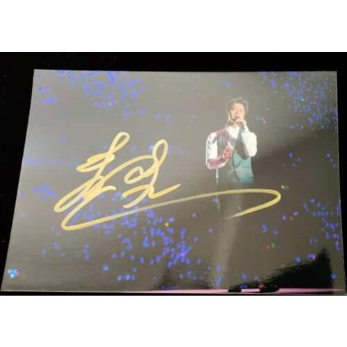 Hand signed Li Jian autographed original photo 5*7 free shipping 122020