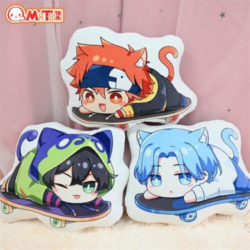 Anime SK∞ SK8 the Infinity Reki Pillow MIYA Langa Cosplay Costume Props Accessories Kawaii Plush Cartoon Doll