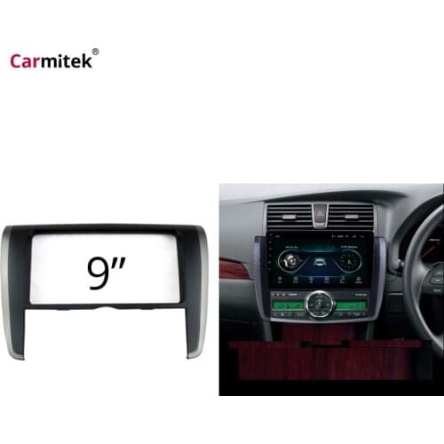 Fascia frame For TOYOTA ALLION 260 2009-2015 Android 9'' GPS Navigation Panel Dash Frame Kit Mounting head unit Bezel Fascias