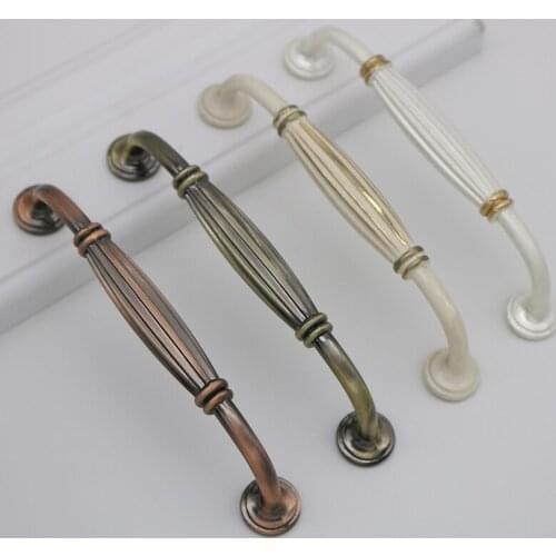 Cabinet handles and knob Rome column Antique Furniture Drawer Knobs kitchen Cabinet Door pulls Bronze Furniture Handle