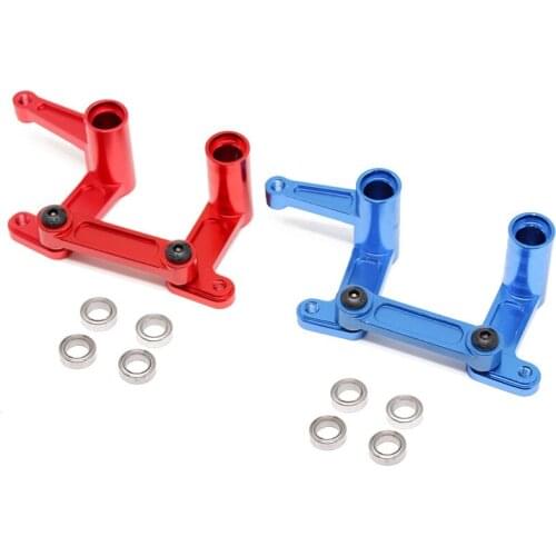 1set Aluminum Alloy Steering Bellcrank for 1/10 Traxxas Slash 2WD / Rustler VXL / Bandit Replace Part 3743