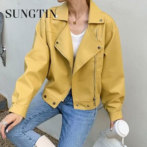 Sungtin Women's Leather Jackets