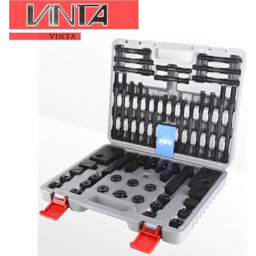 CNC Universal Fixture Machining Center Milling machine accessories Product Mould Hardened Combined pressure plate 58 pcs set