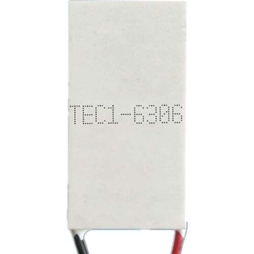 40*20mm Semiconductor Refrigerator TEC1-6306 Narrow Edge Outlet Cooling Sheet TEC1-6308